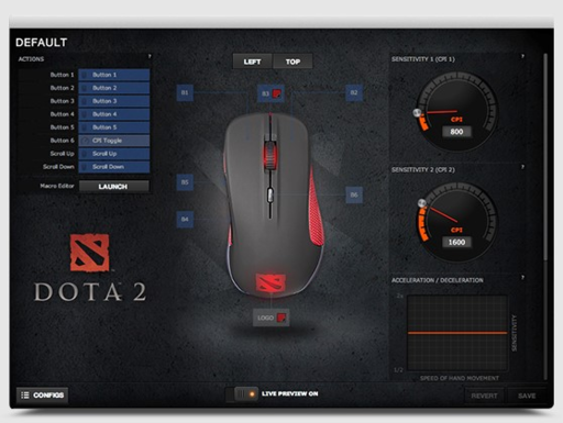 Игровое железо - SteelSeries Rival Dota 2 Edition – лучшее оружие «дотера»